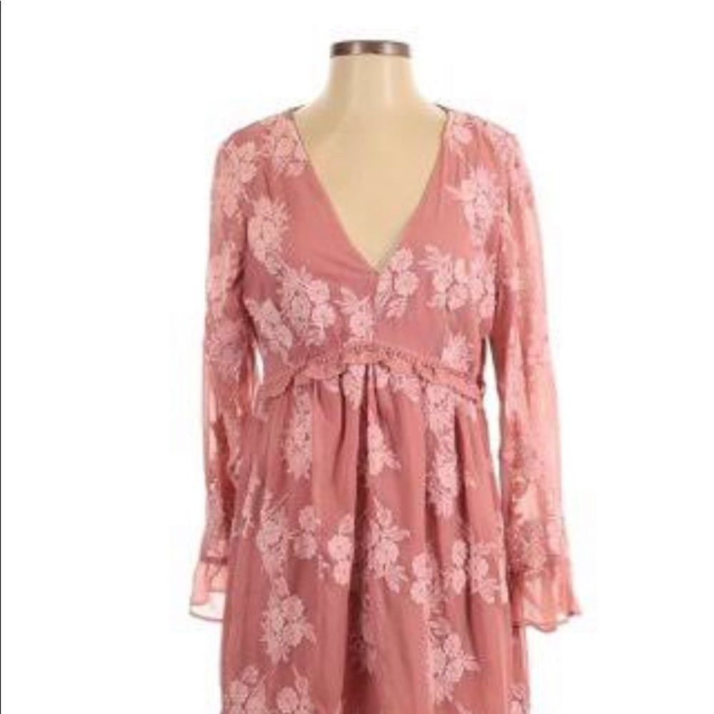 used Pre-owned Altar'd State Women's Size S Casual Dress, Size: Small, Pink - Picture 1 of 7